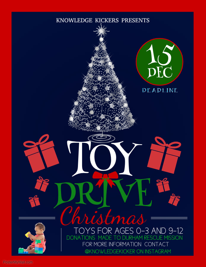 KNOWLEDGE KICKERS TOY DRIVE